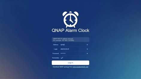 QNAP Alarm Clock Screenshots 1