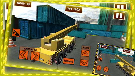 Heavy Excavator Real Crane 3D screenshot 5