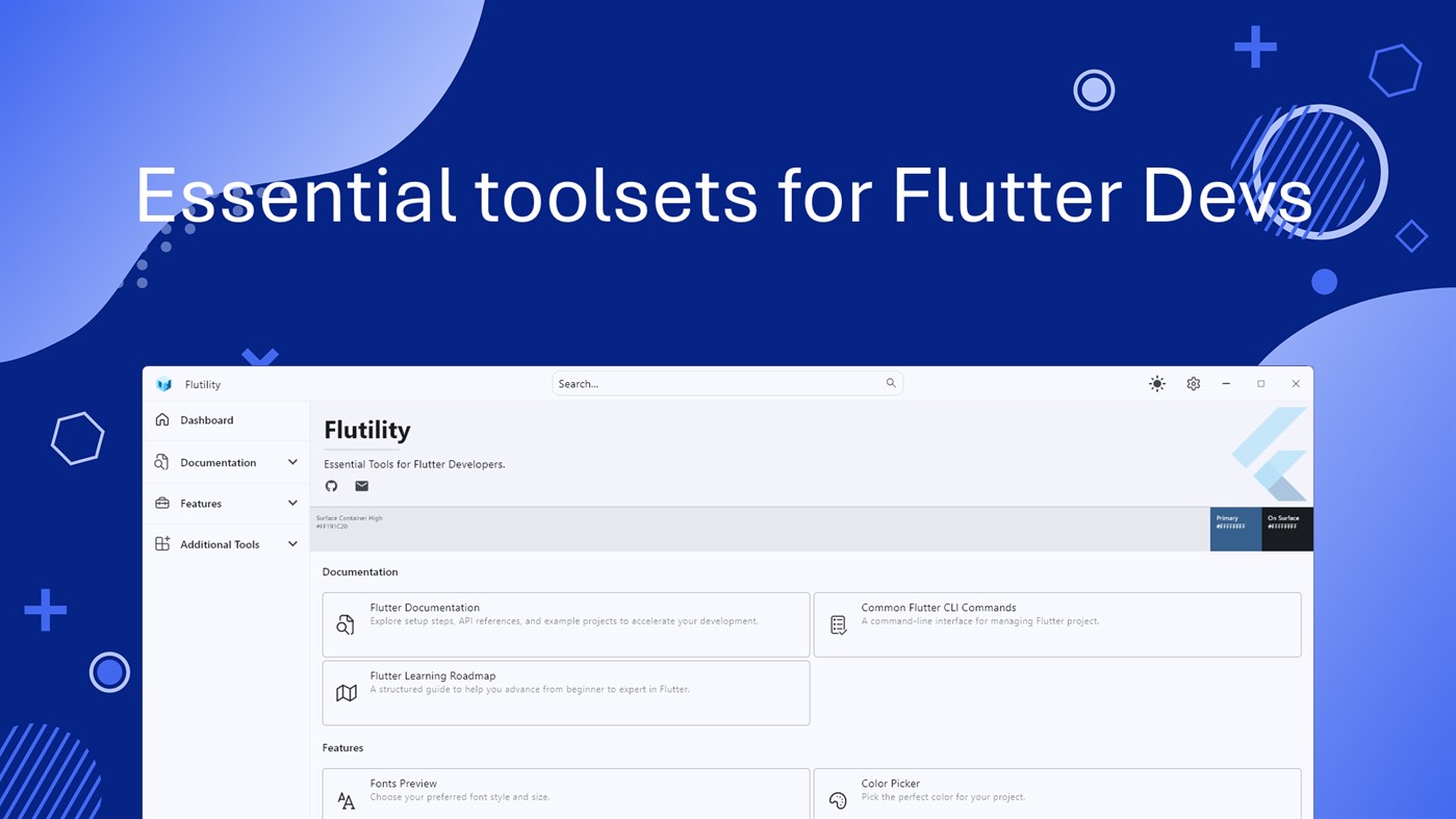 #1. Flutility | Essential Tools for Flutter Developers (Windows) By: Marina Labs