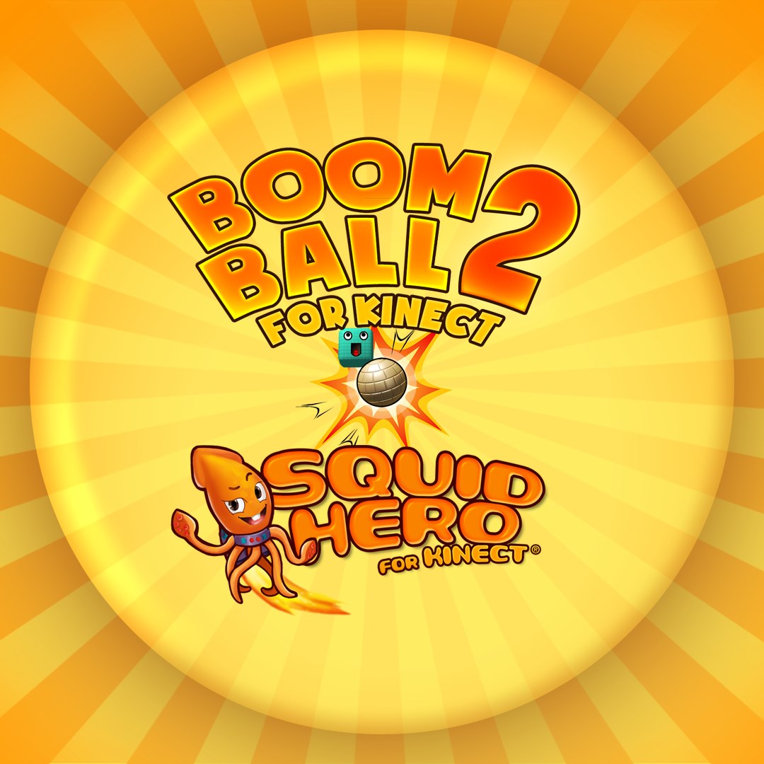 Kinect Bundle: Boom Ball 2 + Squid Hero