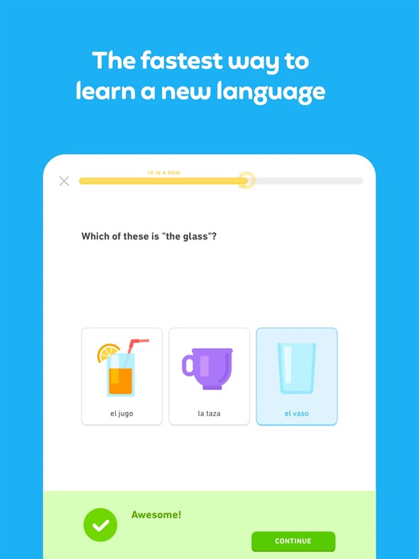 #1. Duolingo - Language Lessons (Windows) De: Duolingo Inc.