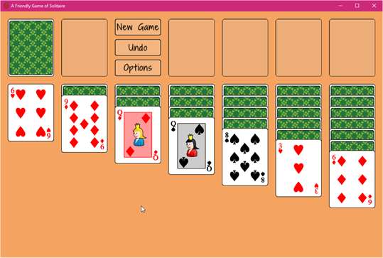 A Friendly Game of Solitaire screenshot 2