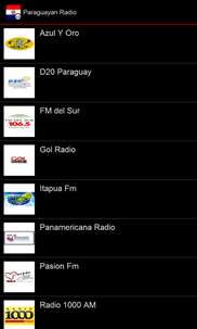 Paraguayan Radio Online screenshot 1