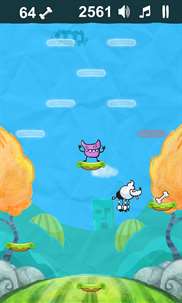 Poodle Jump: Fun Jumping Games screenshot 1