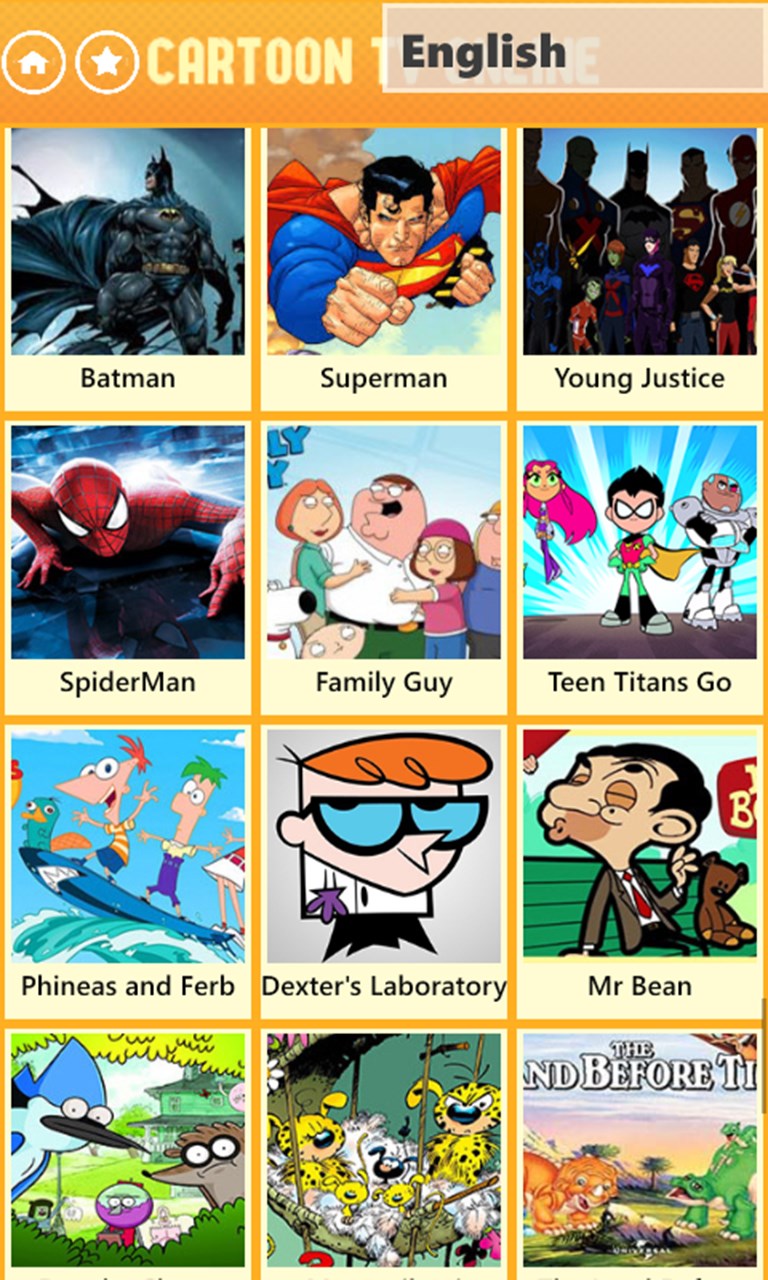 Cartoon TV Online for Windows 10 Mobile