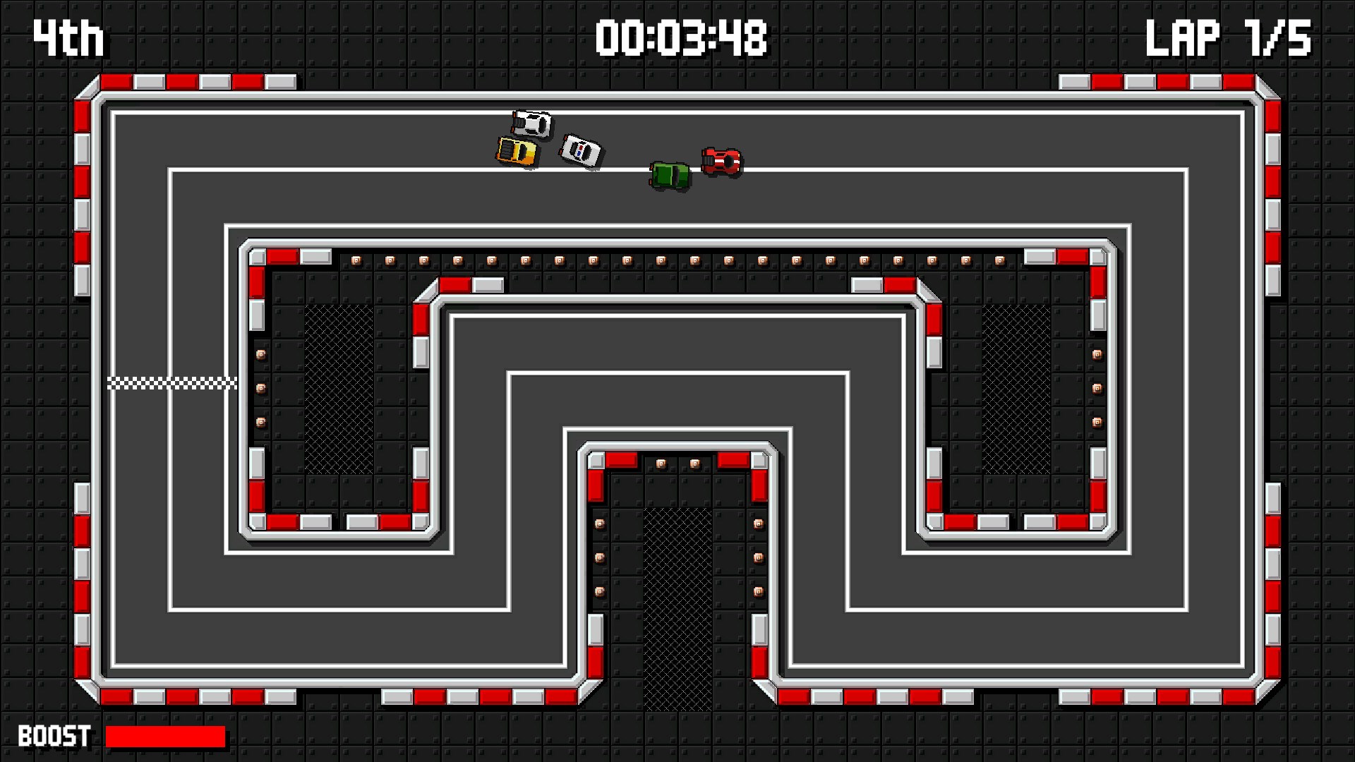 Скриншот №13 к Retro Pixel Racers