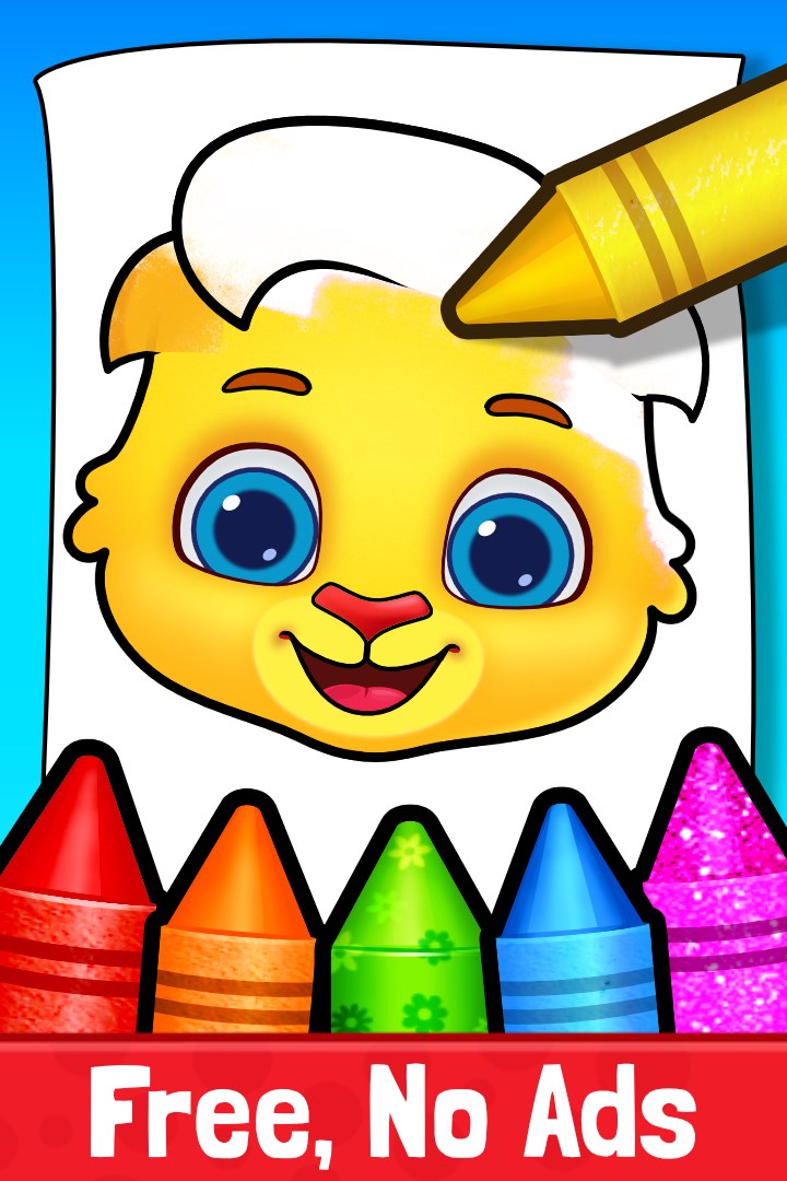get coloring games coloring book painting glow draw