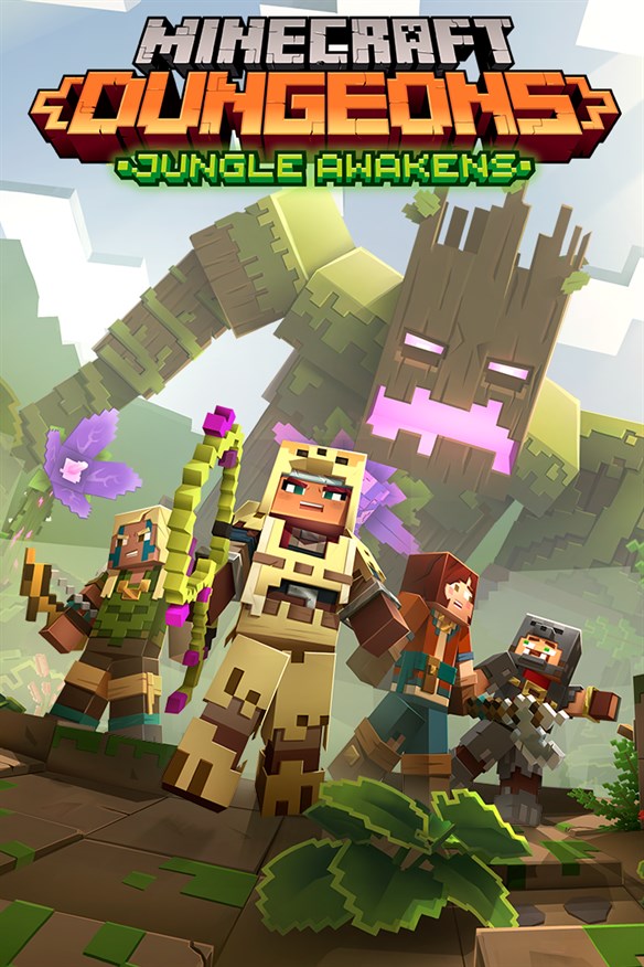 Minecraft Dungeons: Jungle Awakens Xbox Series X|S and Xbox One cover art