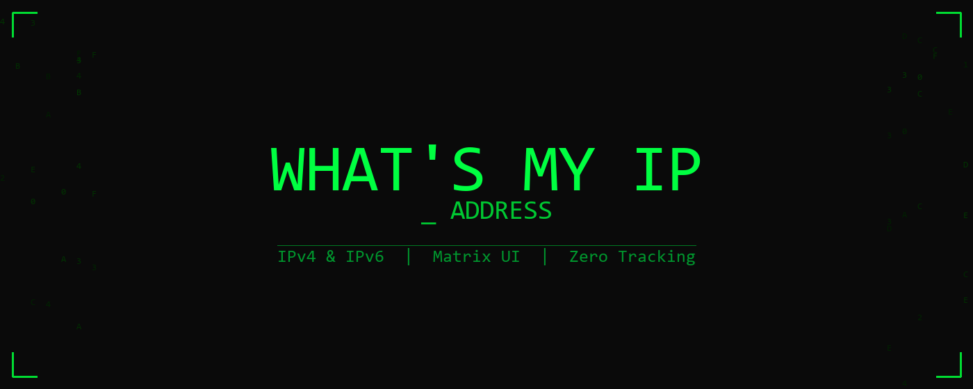 What's My IP Address