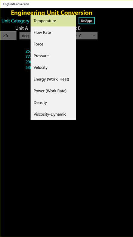 #7. EngUnitConversion (Windows) بواسطة: Kaup Shenoy Associates