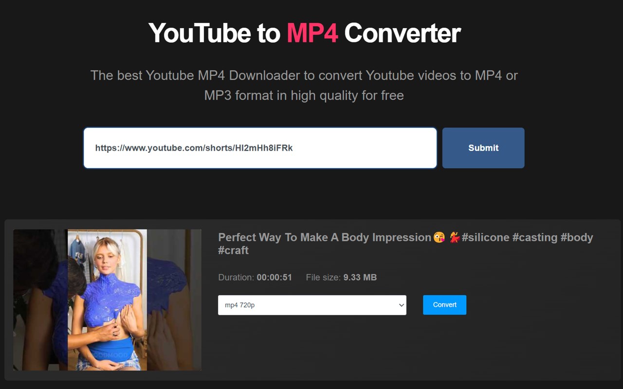 Youtube To MP4 Downloader