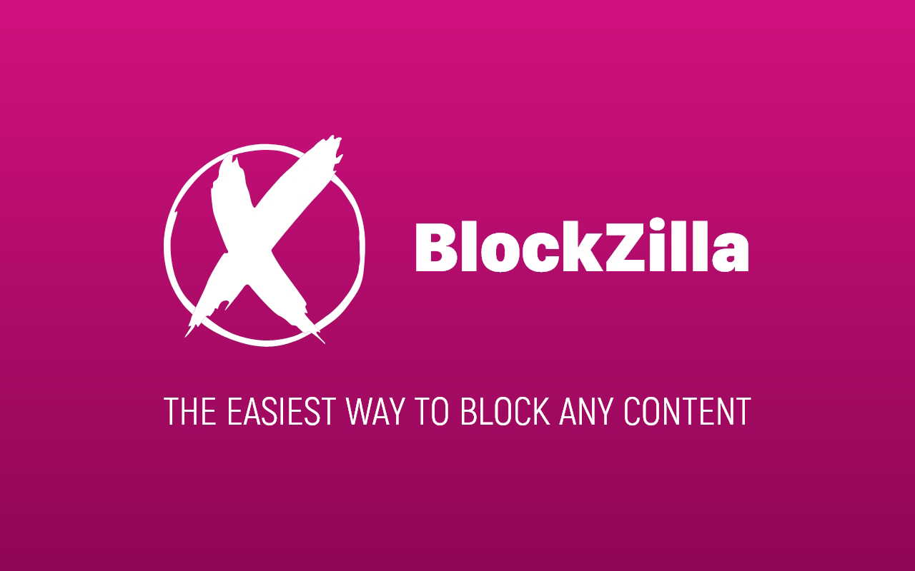 BlockZilla - Hide sponsored posts and tweets