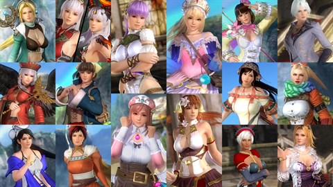 DOA5LR Gust Mashup-Kostümset