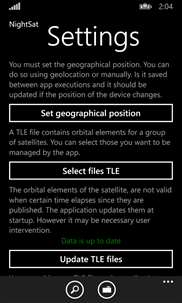 NightSat screenshot 2