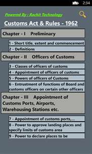 Customs Act & Rules - 1962 screenshot 2
