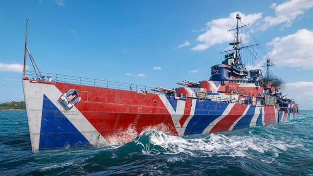 World of Warships: Legends — Pilgrim From Devon screenshot 1