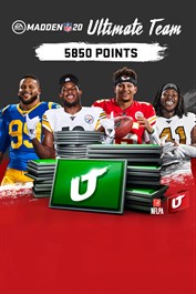 Madden NFL 20: 5 850 Madden Ultimate Team-poäng