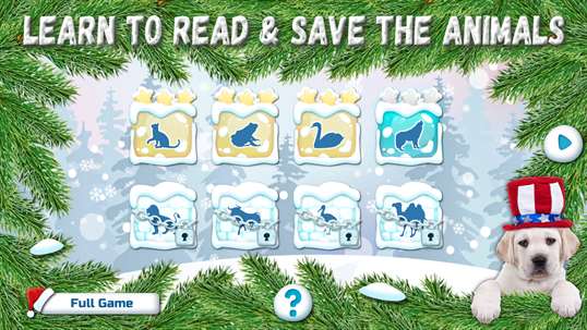 Learn to Read & Save the Animals, English Phonics ABC learning games for kids. Learn English Alphabet spelling preschool & kindergarten kid educational game. screenshot 1