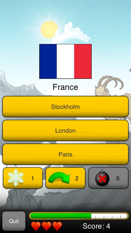 #8. World Geography Trivia Quiz (Windows) By: Supergonk Ltd.