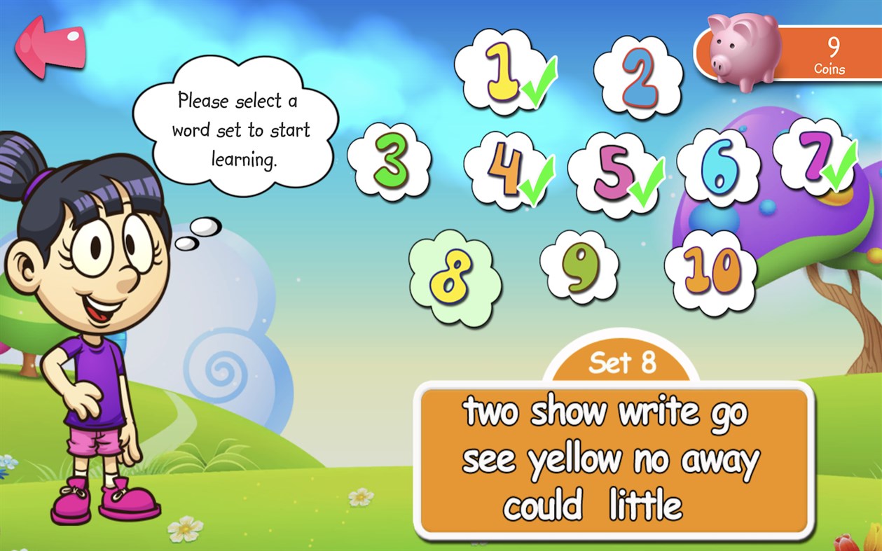 #3. First 100 Sightwords (Windows) بواسطة: BubbalooDigital