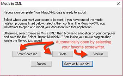 SmartScore Music-to-XML Music Notation Recognition Screenshots 2