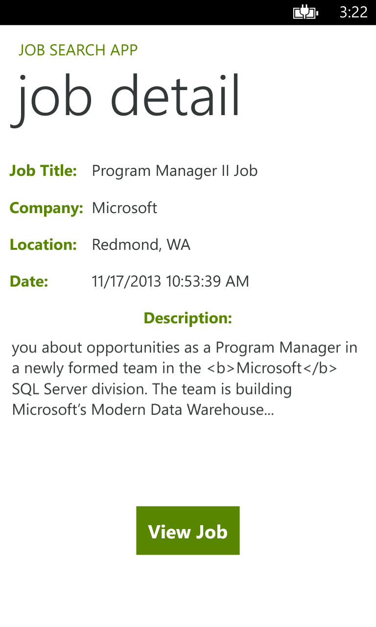 Get Job Search App Microsoft Store