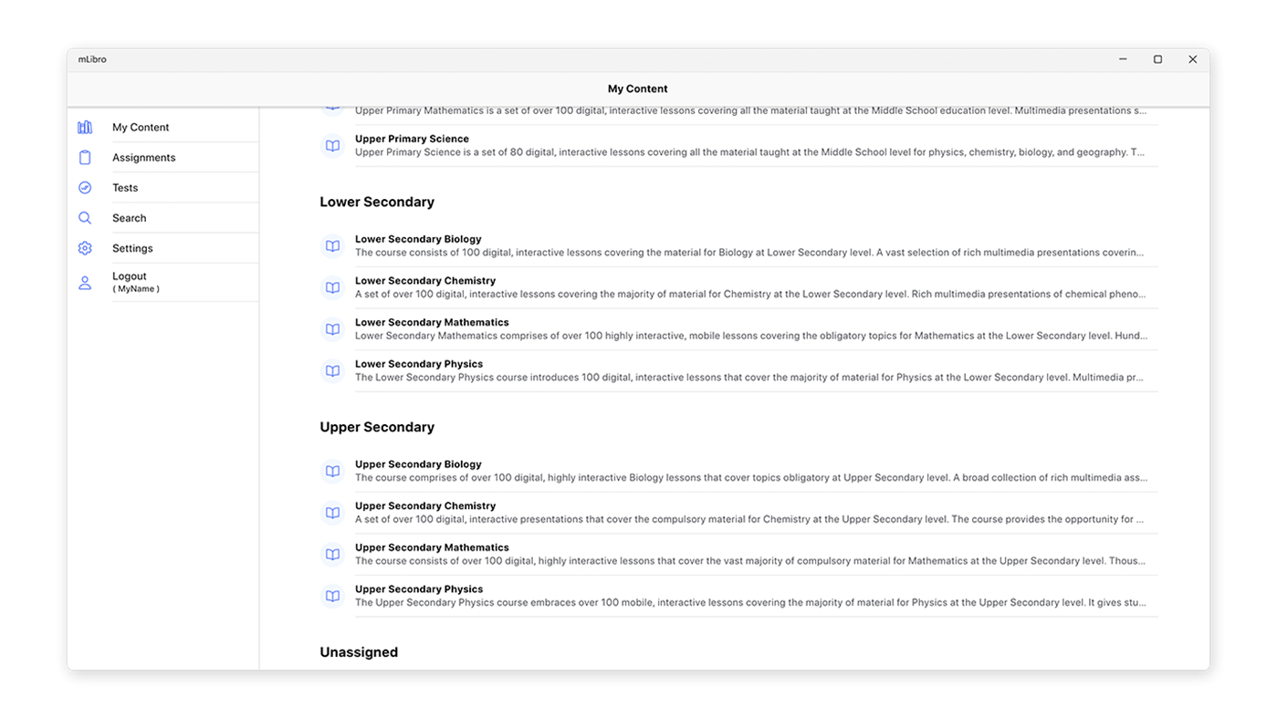 #2. mLibro (Windows) بواسطة: Learnetic
