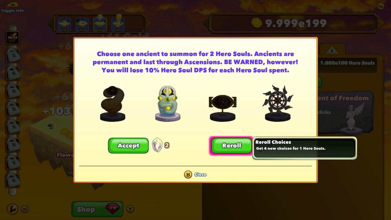 Clicker Heroes screenshot 9