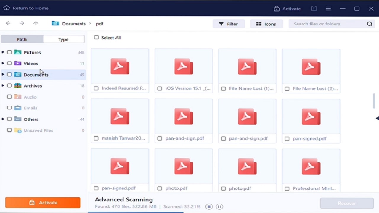 Snapshot 5 of Pen Drive Data Recovery Software a Best tool to recover and deleted lost data