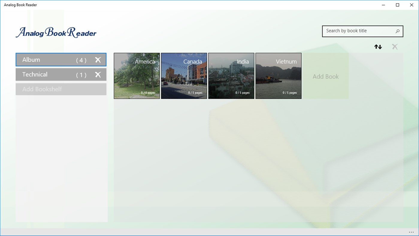 #1. Analog Book Reader (Windows) Με: Denasu System