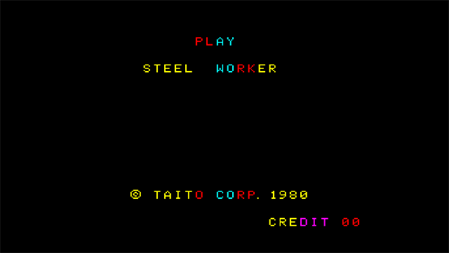 Arcade Archives 2 STEEL WORKER screenshot 1