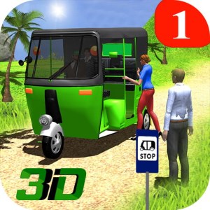 Real Rickshaw Drive Game icon