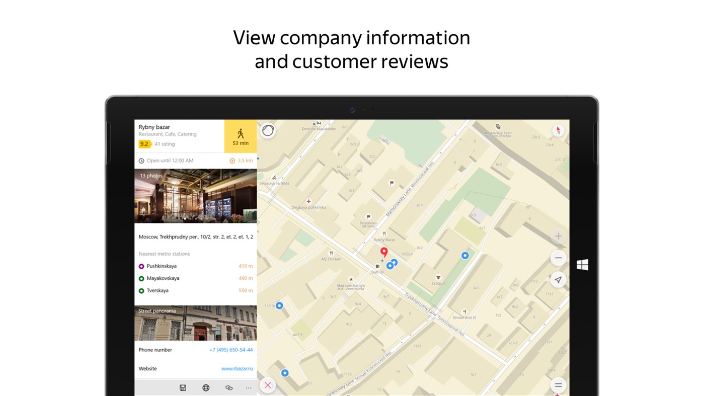 #2. Yandex.Maps (Windows) De: Yandex