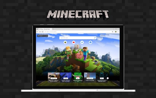 Minecraft New Tab - Custom Themes & Latest News