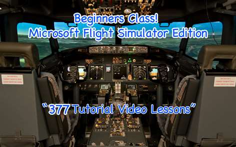 Beginners Class Microsoft Flight Simulator Screenshots 1