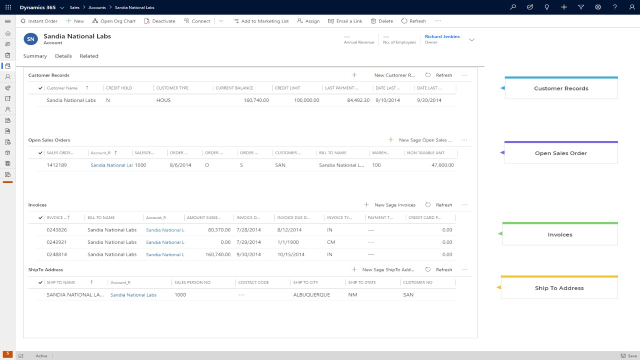Snapshot 2 of Infor Fourth Shift Sync To Dynamics CRM by Commercient.
