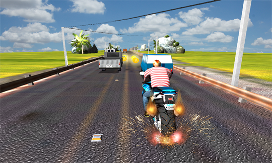 City Moto Bike Racer 3D screenshot 1