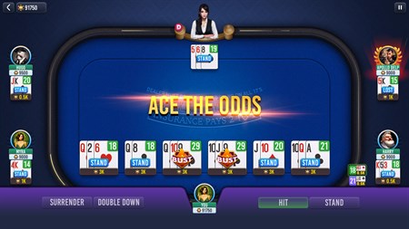 Blackjack 21 Championship - Free download and play on Windows