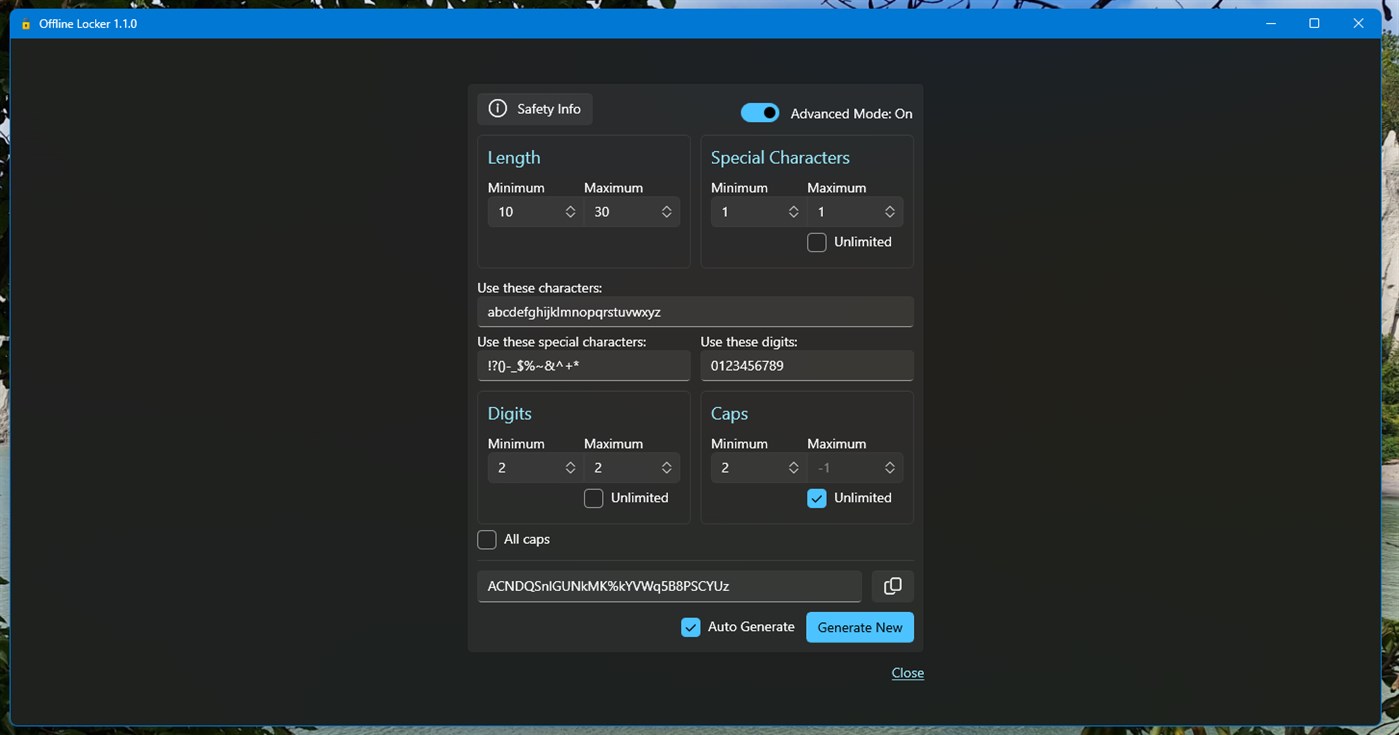 #6. OfflineLocker (Windows) 由: GlutenFreeCode