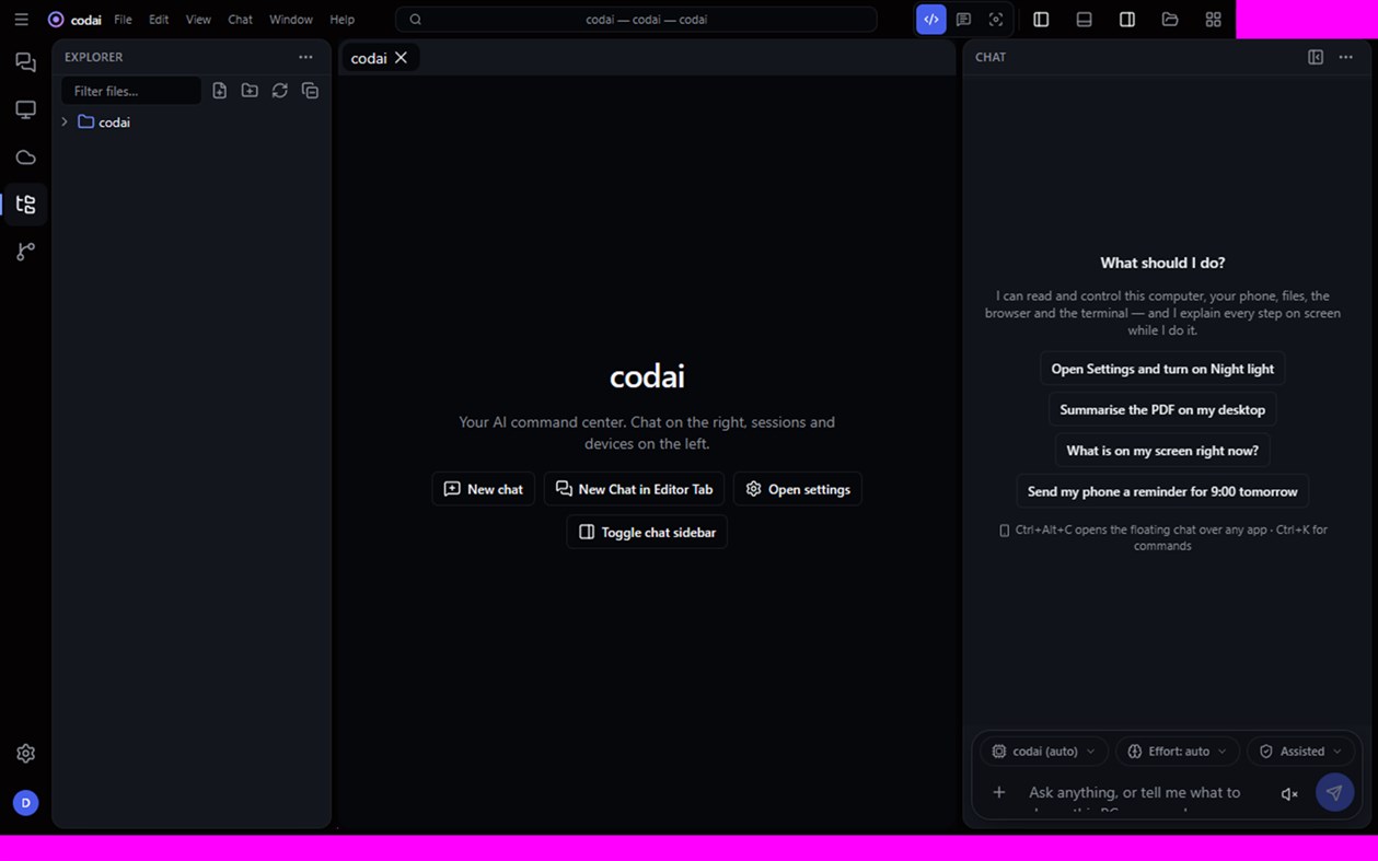 #2. codai (Windows) โดย: Dragos Catalin