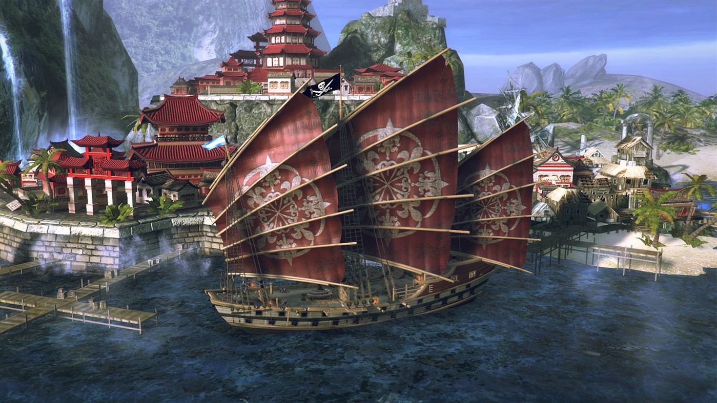 #1. Under the Jolly Roger - Jade Sea (Windows) Podle: HeroCraft