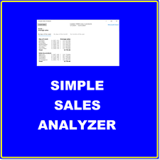 Simple Sales Analyzer