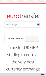 Euro Transfer screenshot 1