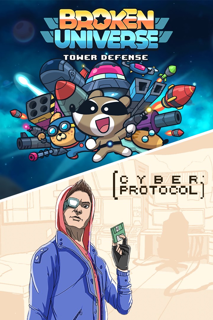 Broken Universe - Tower Defense + Cyber Protocol boxshot