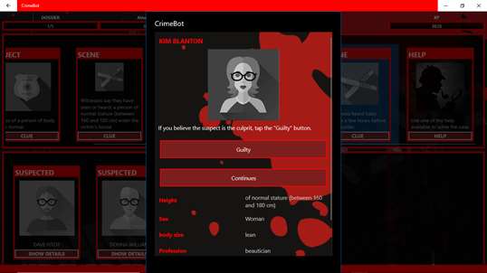 Criminal Investigation - Detective Game CrimeBot screenshot 3