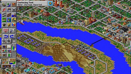 Sim City 2000 - Version Big Box PC (Windows, DOS, Mac) - Français Avec Notice - Bon état - Jeu De Simulation Rétro