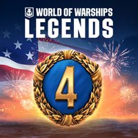 World of Warships: Legends – Camo Bannière étoilée