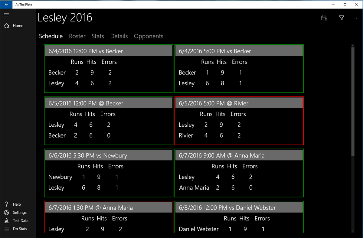 #6. At The Plate (Windows) By: Avalon Consulting