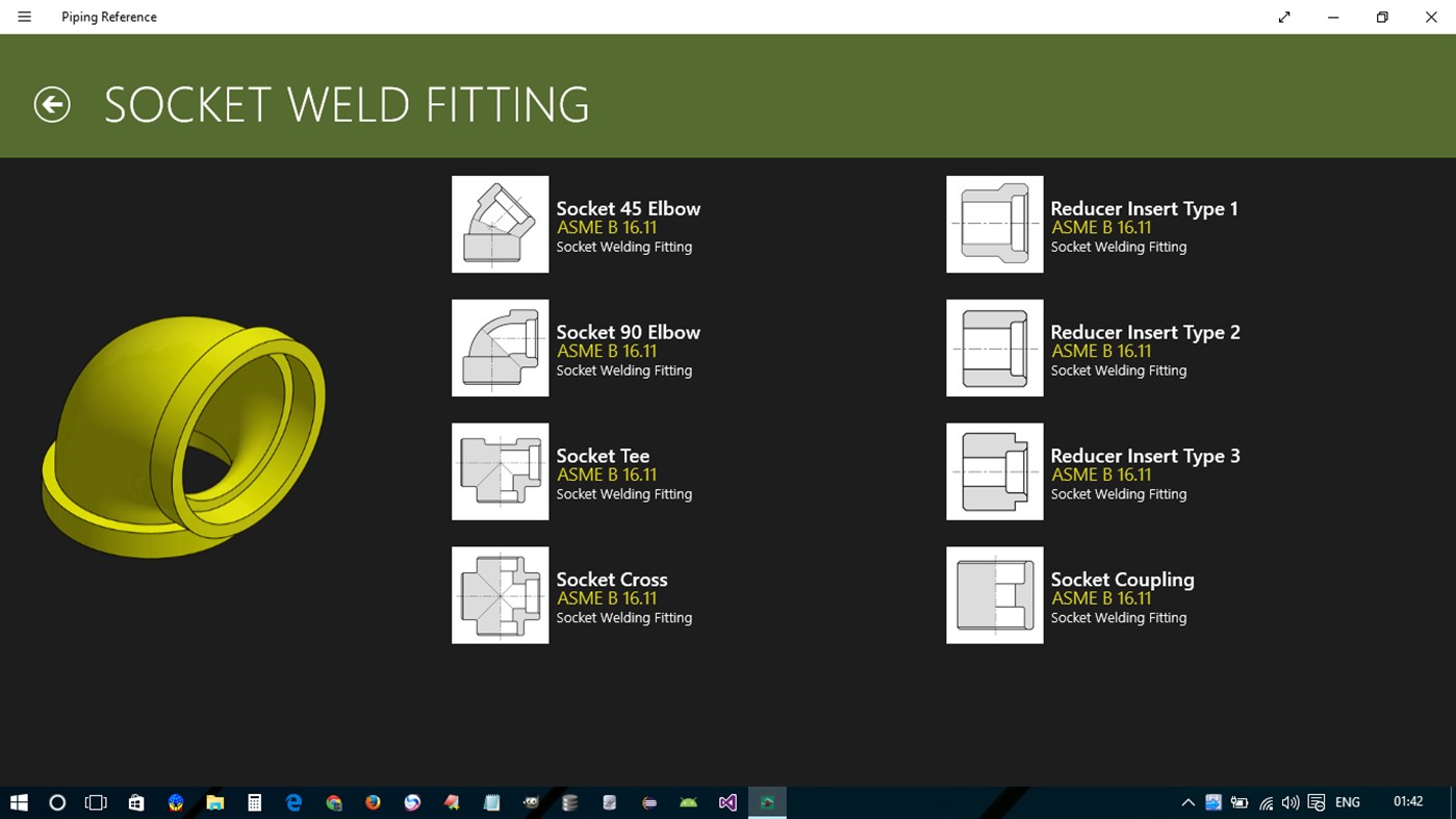 #4. Piping Reference (Windows) Podle: Technocom 50