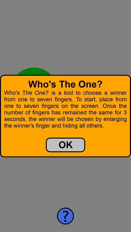 #4. Who's The One? (Windows) 来自: Nathan Sokalski